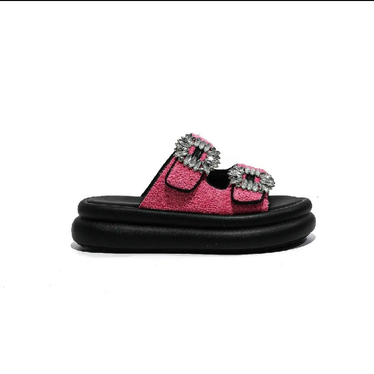 Zapatillas de plataforma de goma de verano al por mayor